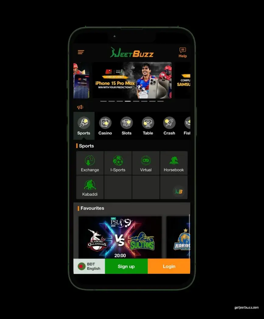JeetBuzz bonus and promotions for Bangladesh players